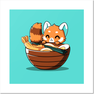 Cute Funny Foodie Fox animal lover Sarcastic Funny Quote Artwork Posters and Art